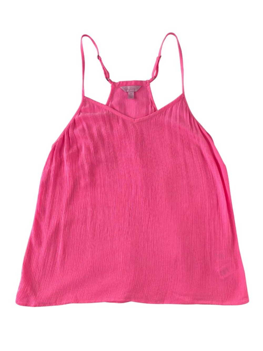 Lilly Pulitzer Women's Nina Top in Bright Pink Size Medium